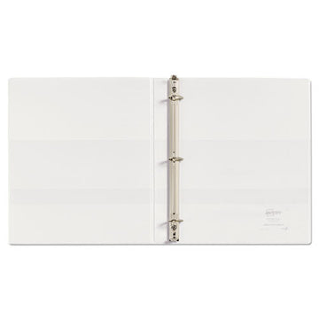 Avery® Heavy-duty Non Stick View Binder With Durahinge And Slant Rings, 3 Rings, 0.5" Capacity, 11 X 8.5, White, (5234) freeshipping - TVN Wholesale